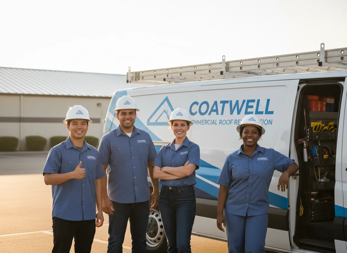Commercial roof coating company in Wayland, MI